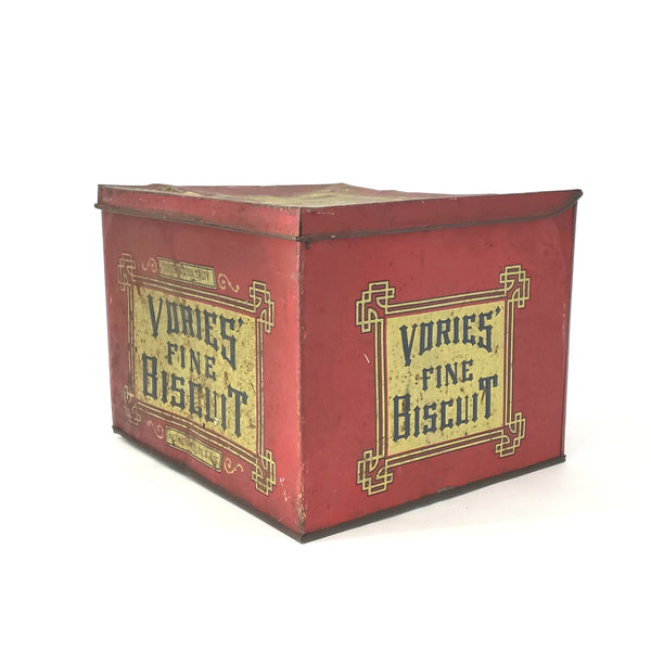 Antique Advertising Biscuit Red Vories Baking Company New Orleans USA