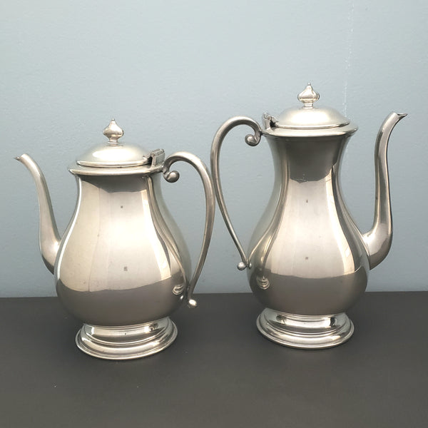 Kirk Stieff Pewter Tea and Coffee Serving Set of 5