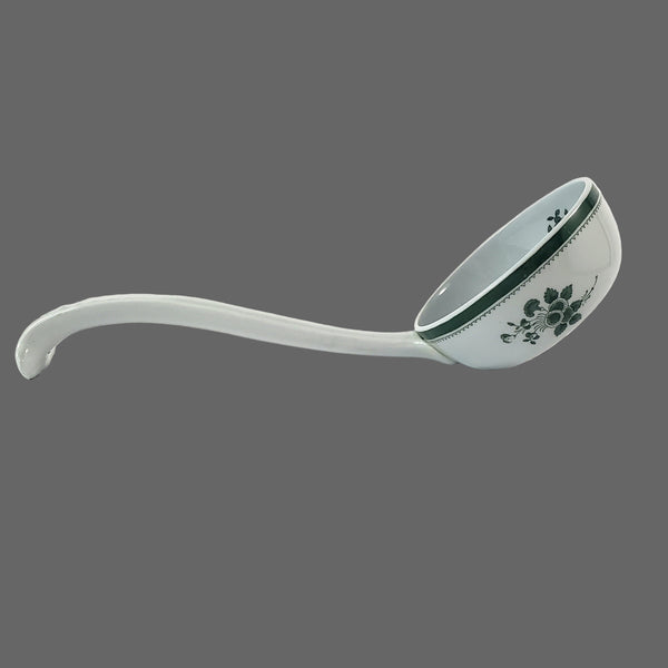 Copeland Spode GLOUCESTER Green Oval Lidded Soup Tureen Underplate & Ladle England