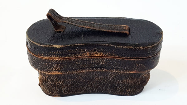 Antique DU BARRY PARIS Mother Of Pearl & Brass Opera Glasses Original Case - Needs Repair