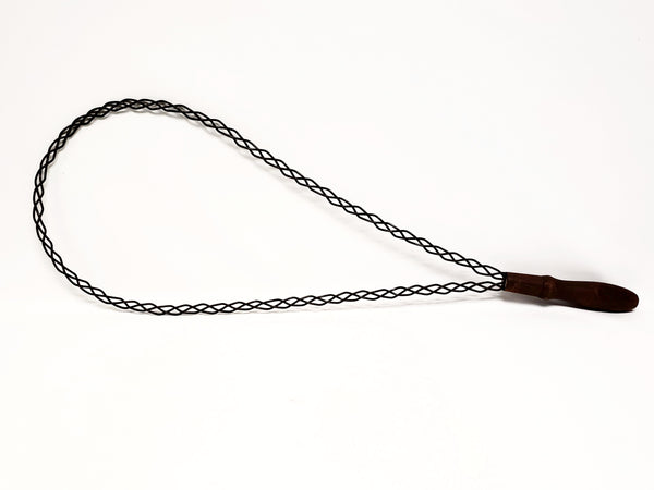 Vintage Braided Carpet Rug Beater - Farmhouse Wall Accent