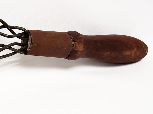 Vintage Braided Carpet Rug Beater - Farmhouse Wall Accent