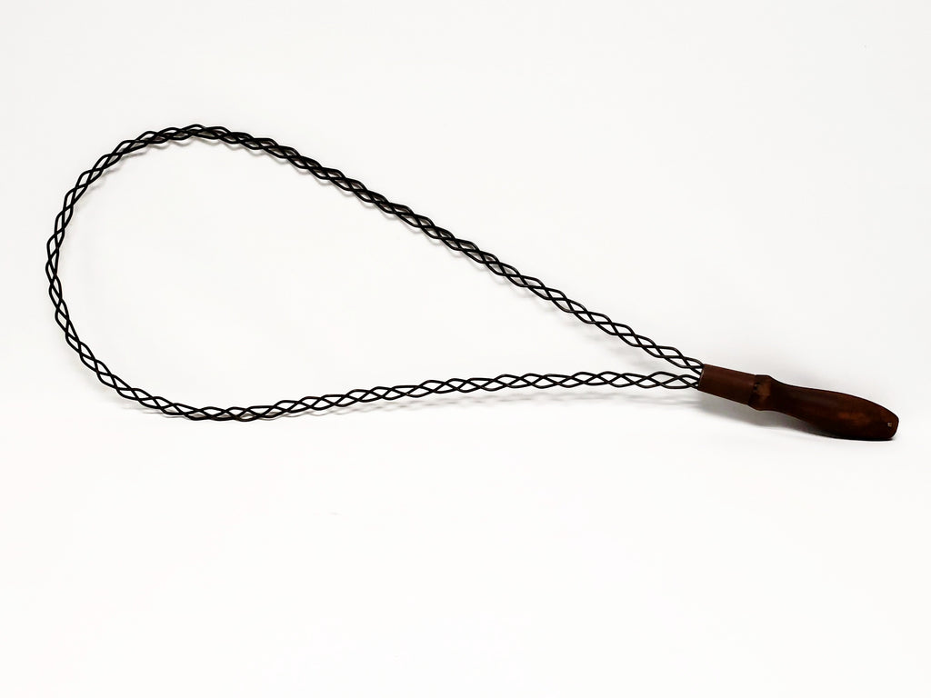 Vintage Braided Wire Carpet Rug Beater - Farmhouse Wall Accent