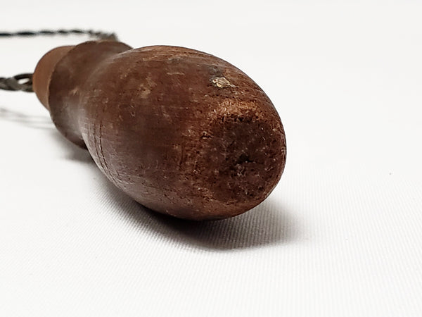 Vintage Braided Carpet Rug Beater - Farmhouse Wall Accent