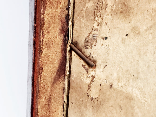 Antique 19th Century Framed Child's American School Girl Alphabet Sampler - Signed