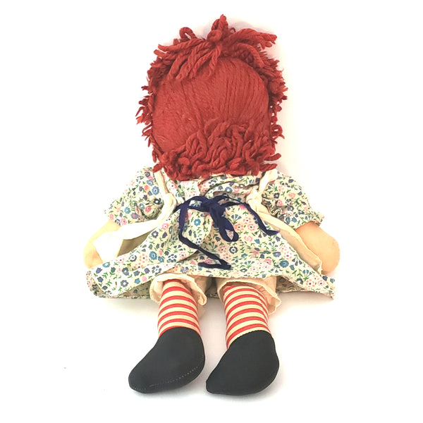Vintage 16 inch Raggedy Ann Cloth Doll
