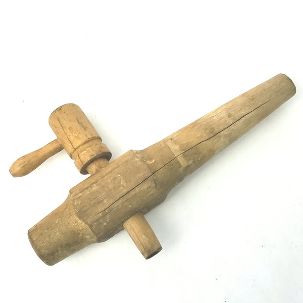 Vintage Wooden Barrel Taps, Keg Spigots ~ Collection of 3