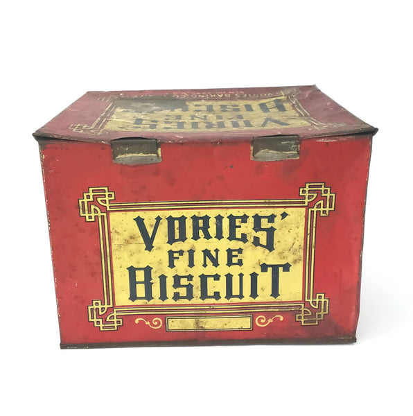 Antique Advertising Biscuit Red Vories Baking Company New Orleans USA