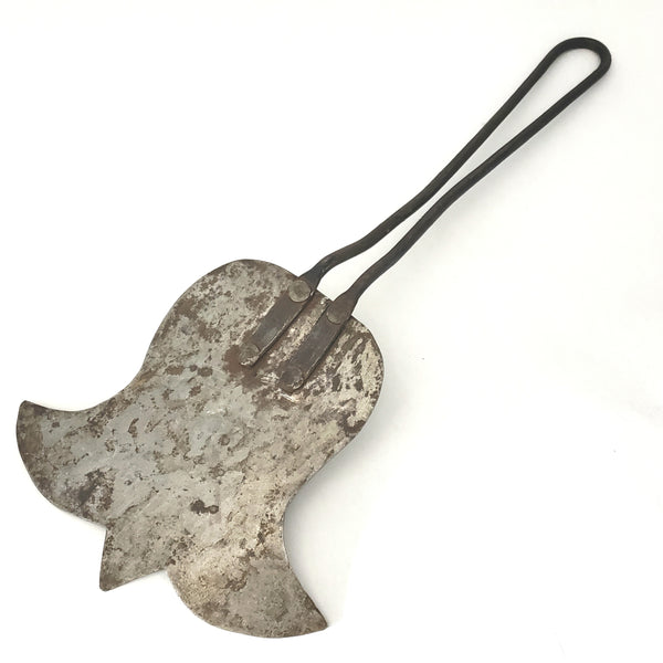 Antique Early American Spatula Unusual Decorative Folk Art Tulip Blade