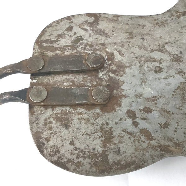 Antique Early American Spatula Unusual Decorative Folk Art Tulip Blade