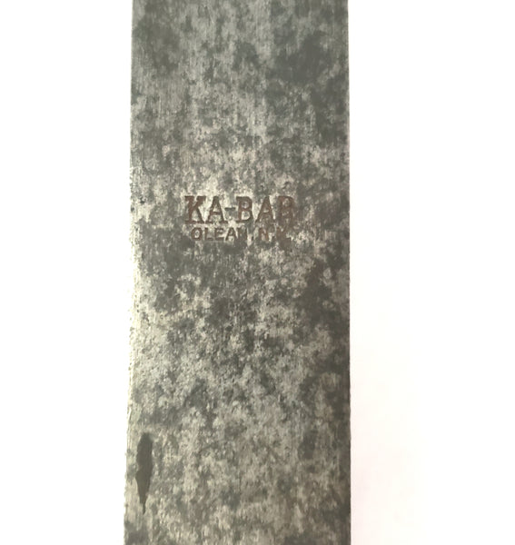 Vintage Large KA-BAR 18" Long 3 Tine Steel Meat Fork Olean, New York