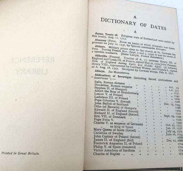 The Complete Works of William Shakespeare 6 Vol. Set Plus Dictionary of Dates and Stand