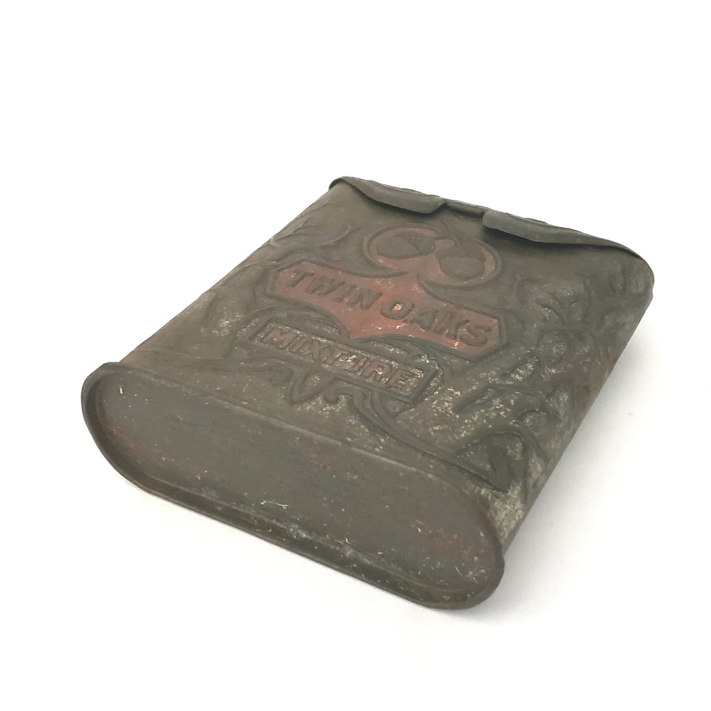 twin oaks tobacco tin Sold at Auction: Twin Oaks Mixture Tobacco Tin