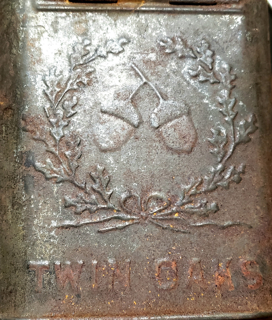 twin oaks tobacco tin Antique Tobacco Pocket Tin Case Twin Oaks Flip Top Lid Tobacciana Collectible twin oaks tobacco tin Antique Tobacco Pocket Tin Case Twin Oaks Flip Top Lid Tobacciana Collectible