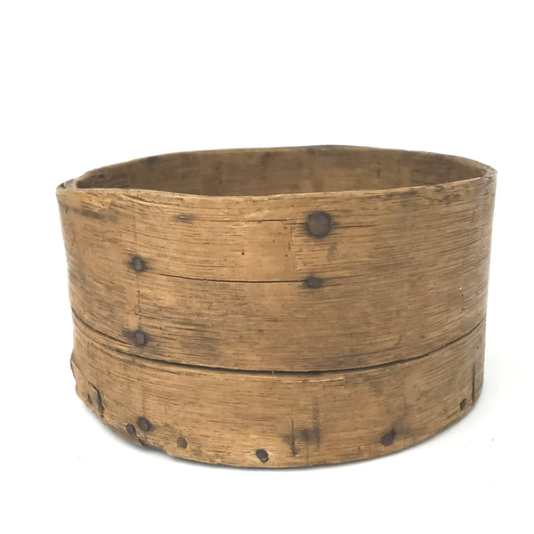 Original Primitive Oak Bentwood Dry Grain Measure