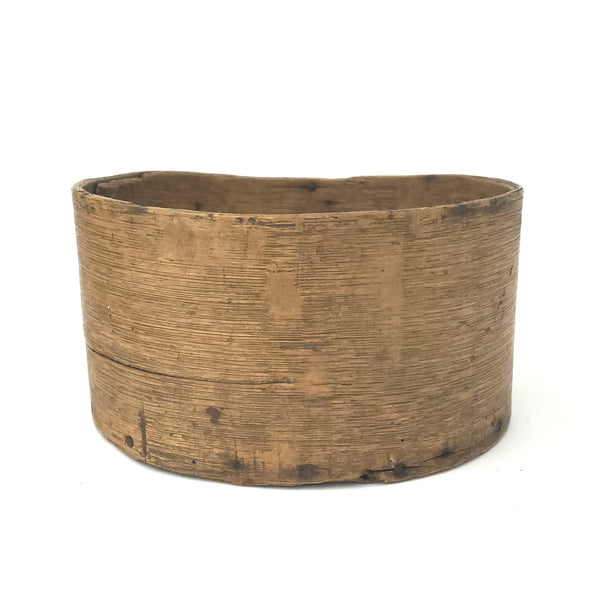 Original Primitive Oak Bentwood Dry Grain Measure