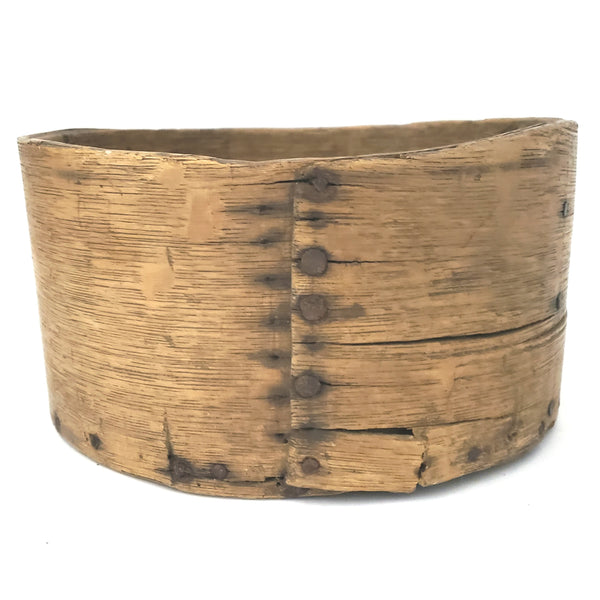 Original Primitive Oak Bentwood Dry Grain Measure