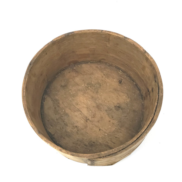 Original Primitive Oak Bentwood Dry Grain Measure