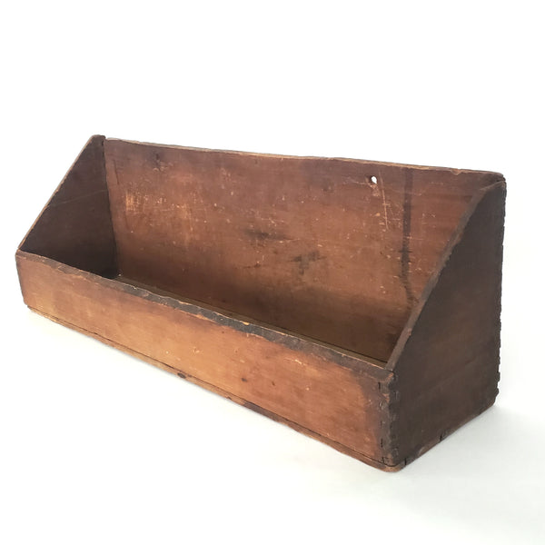 Primitive Handcrafted Wooden Rectangular Kitchen Farmhouse Shelf