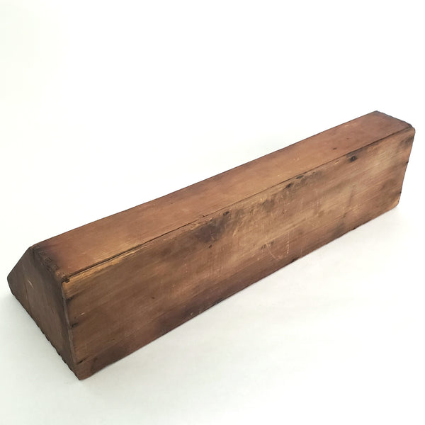 Primitive Handcrafted Wooden Rectangular Kitchen Farmhouse Shelf
