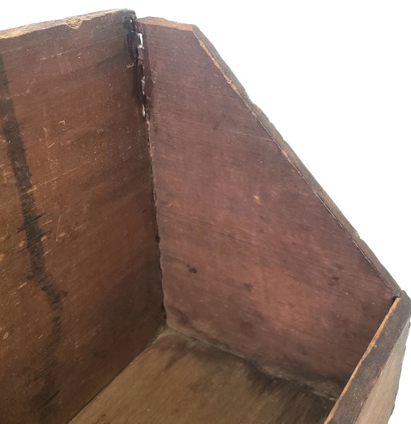 Primitive Handcrafted Wooden Rectangular Kitchen Farmhouse Shelf