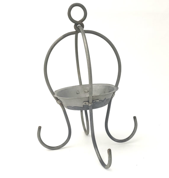 Early Bethlehem Steel Welfare Room Metal Hanging Basket Bethlehem PA