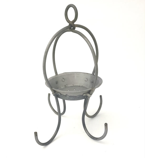 Early Bethlehem Steel Welfare Room Metal Hanging Basket Bethlehem PA