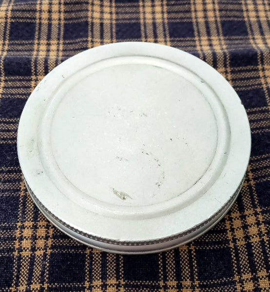 Antique Hoosier Style Napanee Mission Clear Glass TEA Jar with Lid