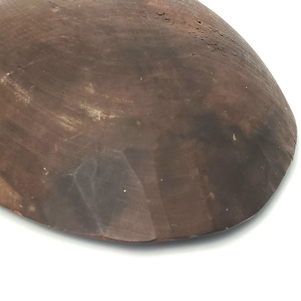 Large Antique Oval Wooden Trencher Dough Bowl 22 inch