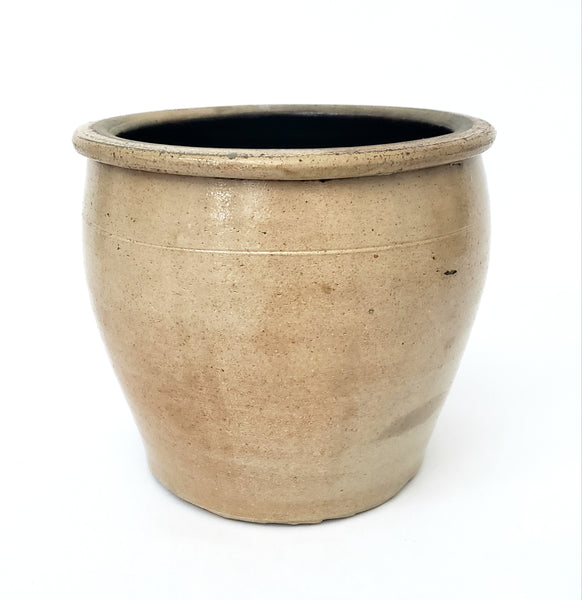 Antique F.H. Cowden Pottery Stoneware Crock 1 Gallon Harrisburg, Pennsylvania