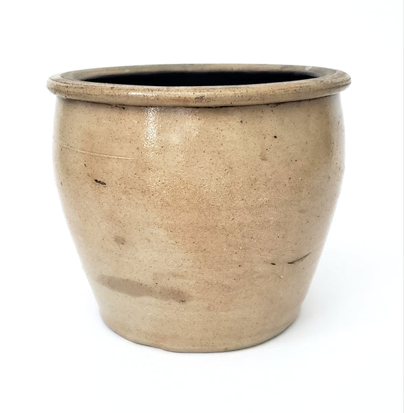 Antique F.H. Cowden Pottery Stoneware Crock 1 Gallon Harrisburg, Pennsylvania