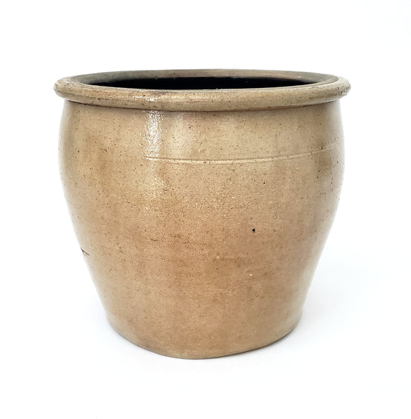 Antique F.H. Cowden Pottery Stoneware Crock 1 Gallon Harrisburg, Pennsylvania