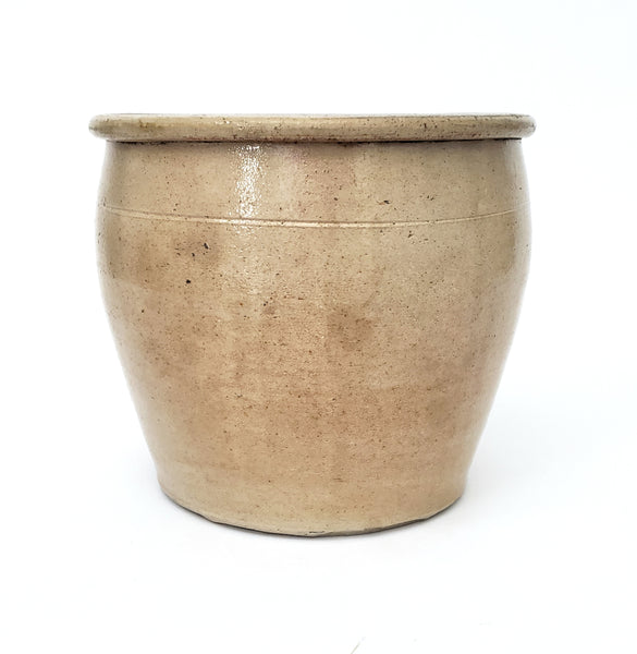 Antique F.H. Cowden Pottery Stoneware Crock 1 Gallon Harrisburg, Pennsylvania