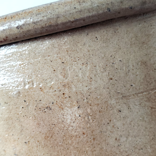 Antique F.H. Cowden Pottery Stoneware Crock 1 Gallon Harrisburg, Pennsylvania