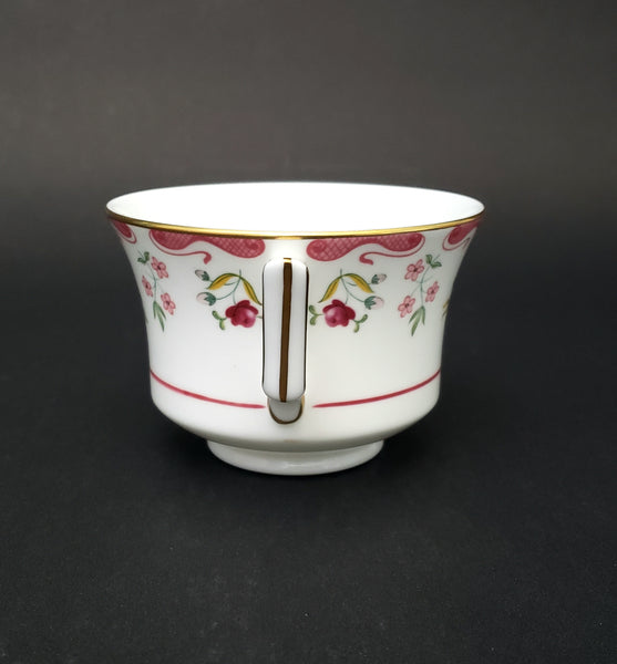 Wedgwood BIANCA Tea Cups Bone China Set of 8 England Williamsburg Mark