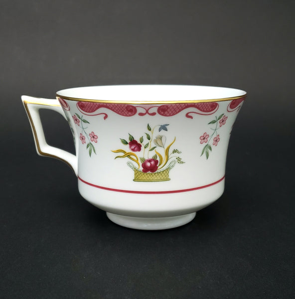 Wedgwood BIANCA Tea Cups Bone China Set of 8 England Williamsburg Mark