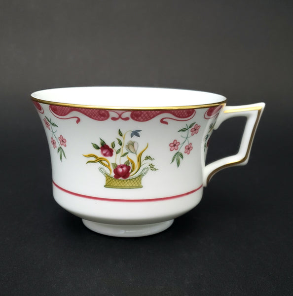 Wedgwood BIANCA Tea Cups Bone China Set of 8 England Williamsburg Mark