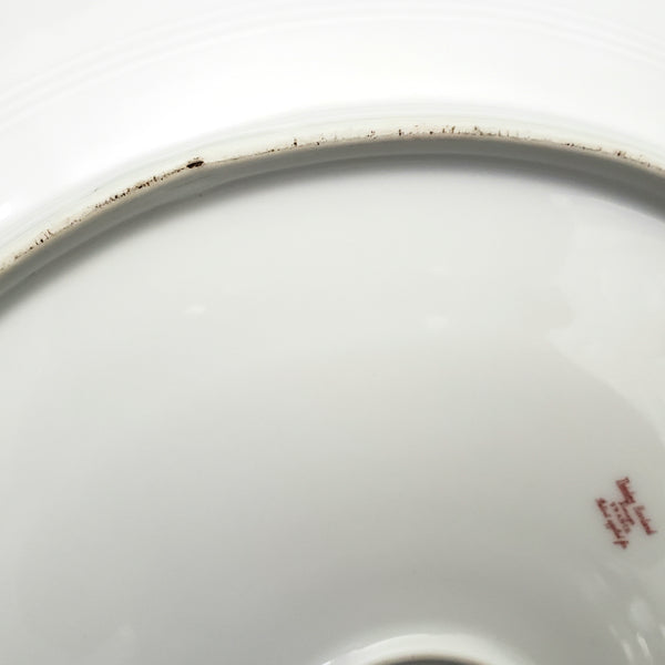 Antique Theodore Haviland Porcelain Serving Platter Pink Rose Swag Limoges, France