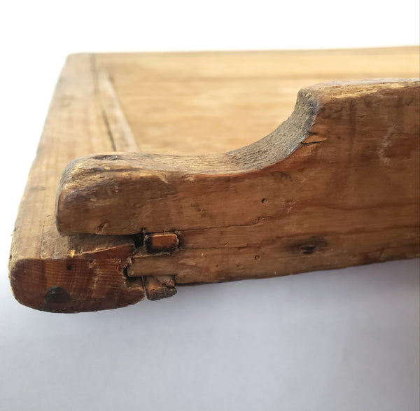 Large Old Wooden Noodle Pastry Cutting Board Primitive Kitchen Décor