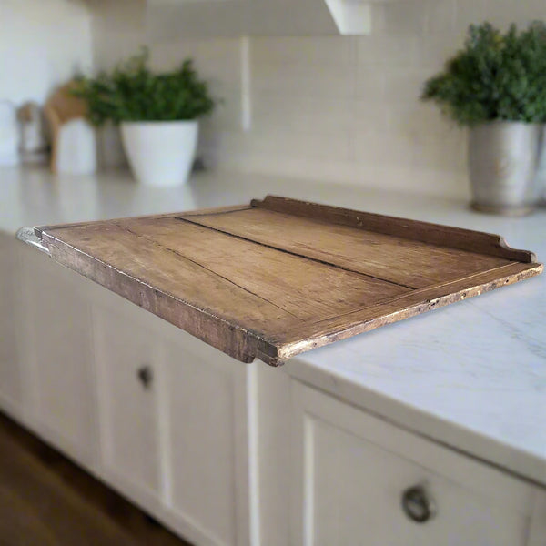 Large Old Wooden Noodle Pastry Cutting Board Primitive Kitchen Décor