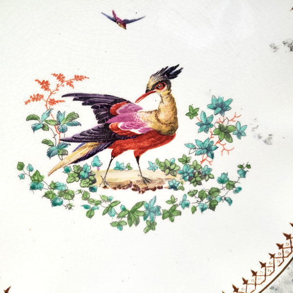 Antique Hand Painted Plates Set of 6 Made for Tiffany NY by Booths Ltd England