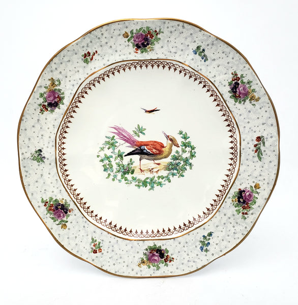 Antique Hand Painted Plates Set of 6 Made for Tiffany NY by Booths Ltd England