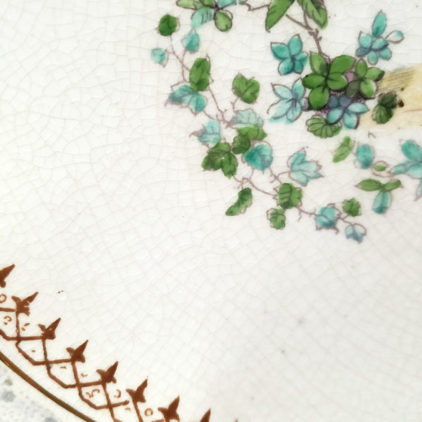 Antique Hand Painted Plates Set of 6 Made for Tiffany NY by Booths Ltd England