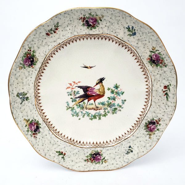 Antique Hand Painted Plates Set of 6 Made for Tiffany NY by Booths Ltd England