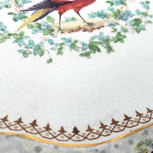 Antique Hand Painted Plates Set of 6 Made for Tiffany NY by Booths Ltd England