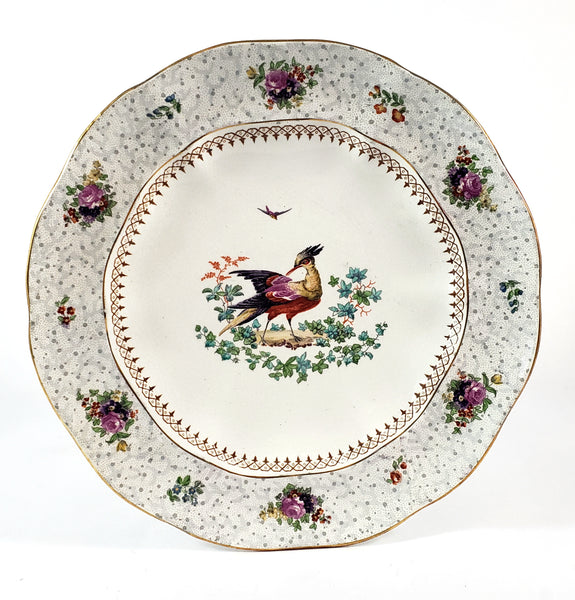 Antique Hand Painted Plates Set of 6 Made for Tiffany NY by Booths Ltd England