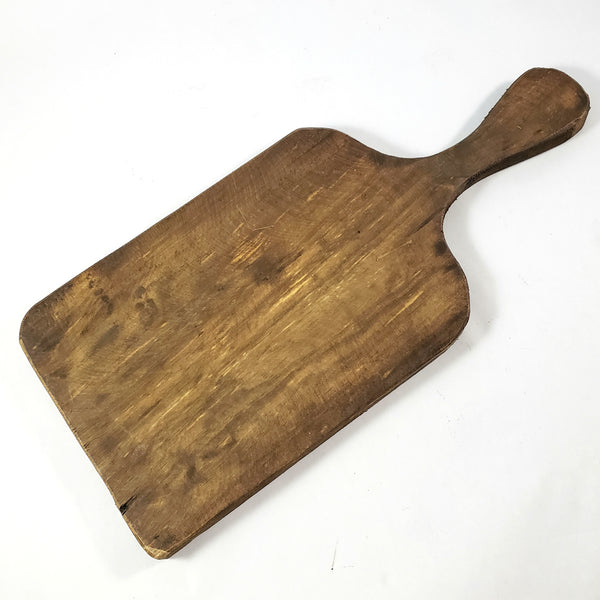 Vintage Rustic Wooden Cutting Bread Board 16 1/2"