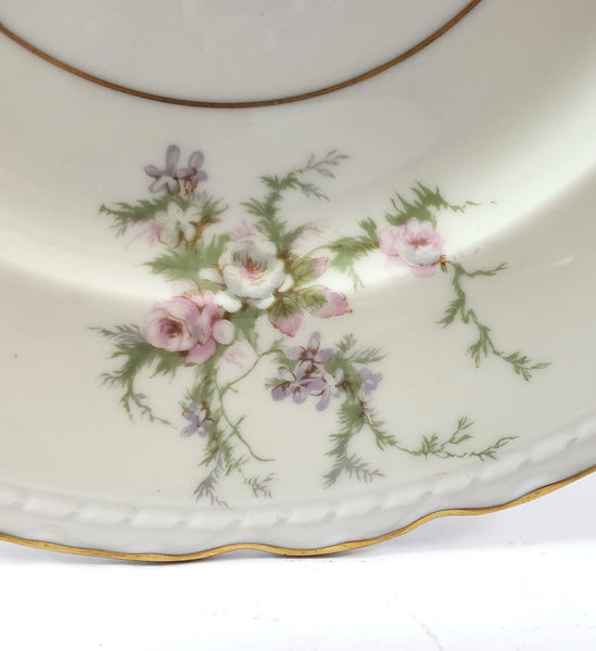 Arcadian OLD ROSE Salad Plate Set of 8 Newark, New York 1950s-1960s