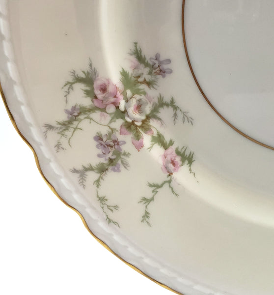 Arcadian OLD ROSE Salad Plate Set of 8 Newark, New York 1950s-1960s