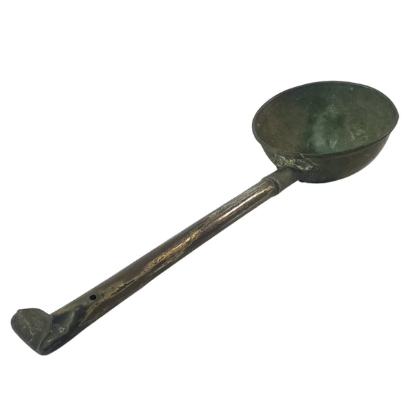 Old Hand Forged Dipper Ladle 23" Long Large Cup Holds 1 Quart